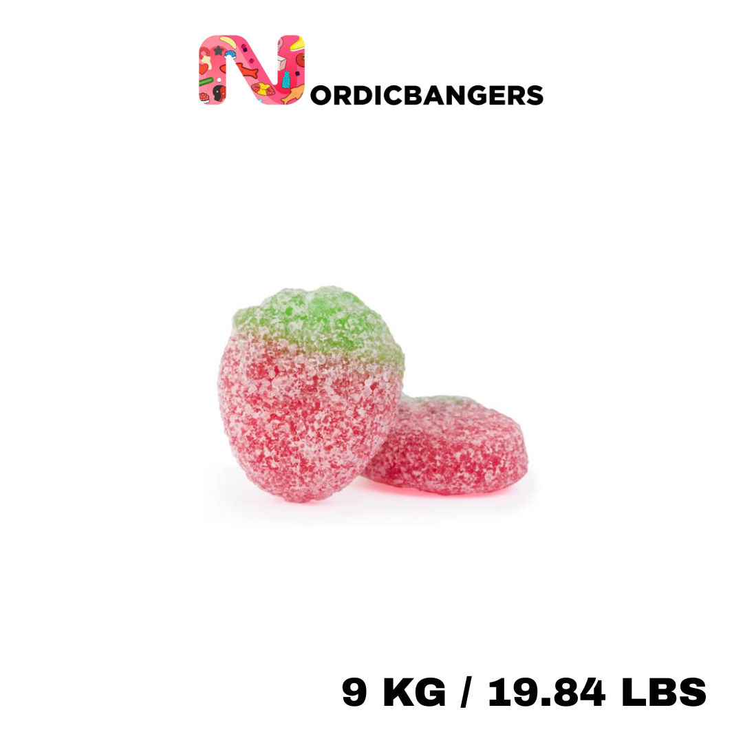 Nordicbangers - Swedish Candy Supply - Venta al por mayor Gominolas - Caramelos suecos - FRISIA Fresas ácidas2