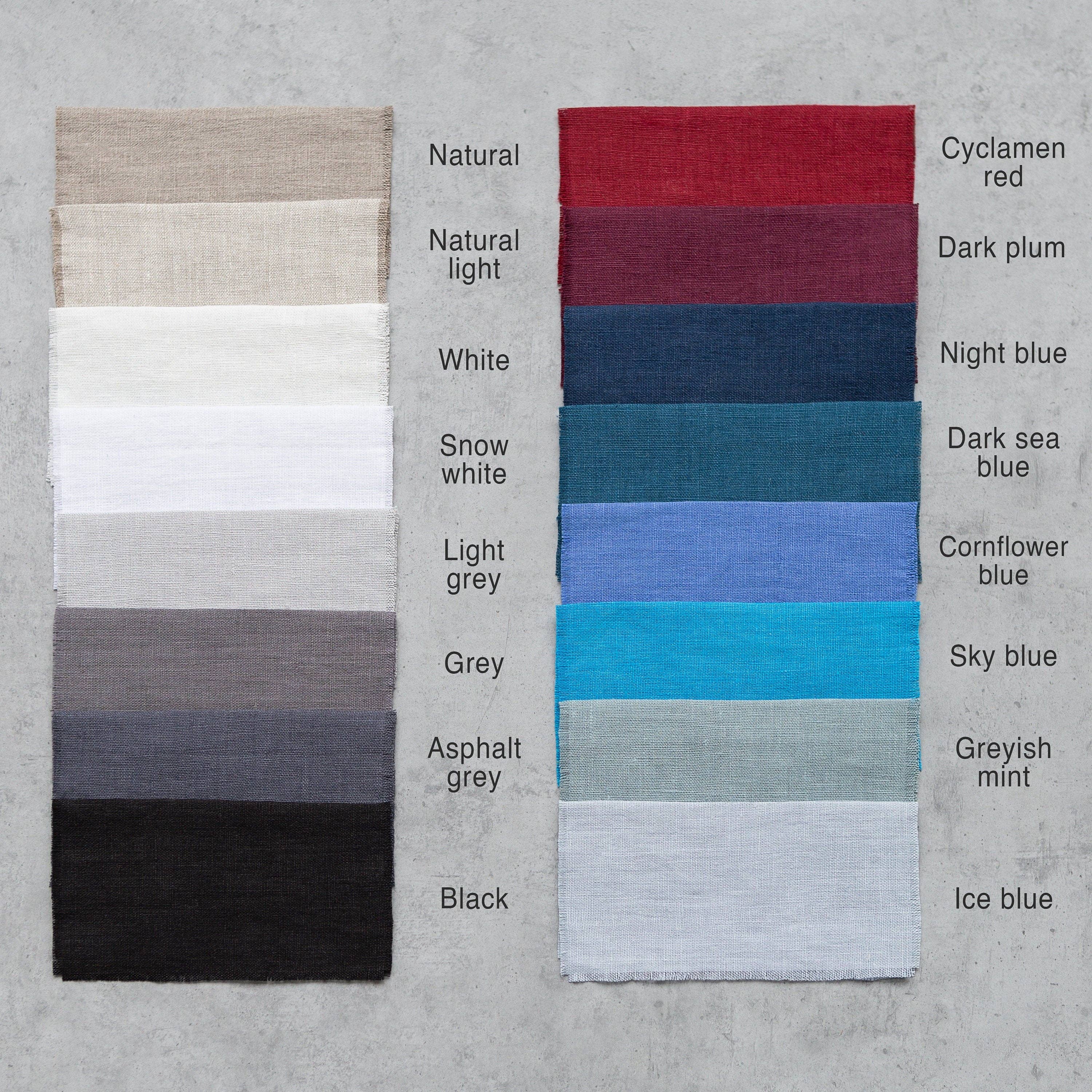 Linen Couture – wholesale Förkläde – Pastellplommonfärgat linneförkläde i midjemodell12