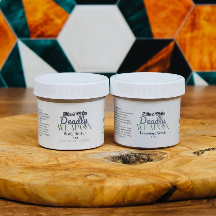 Deadly Weapon Gift Sampler for wholesale by Skin & Wicks