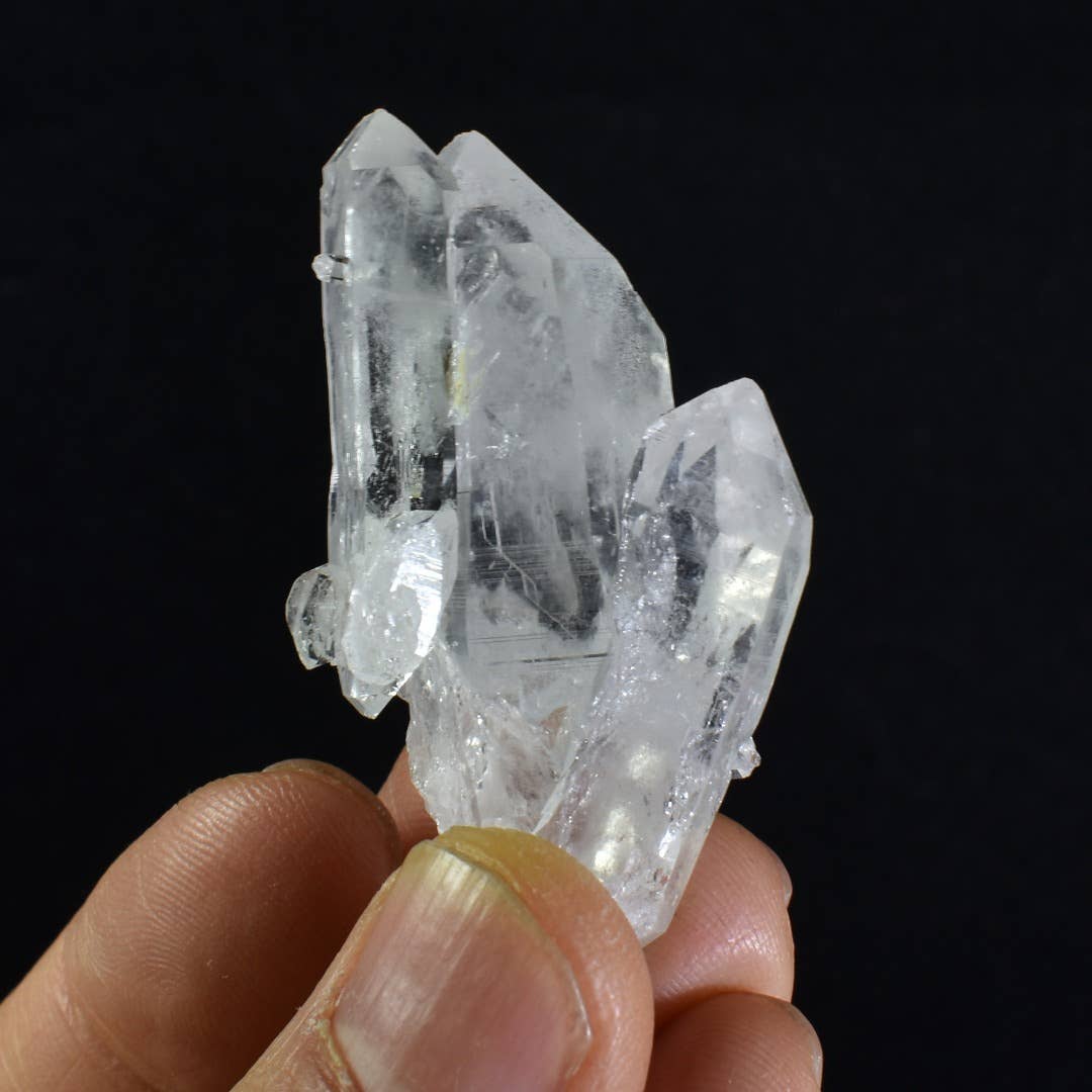 Calder Crystals - Wholesale Spiritual Stone/Crystal - Lemurian Quartz Twin Cluster Wand from Colombia - 8 Optio #27