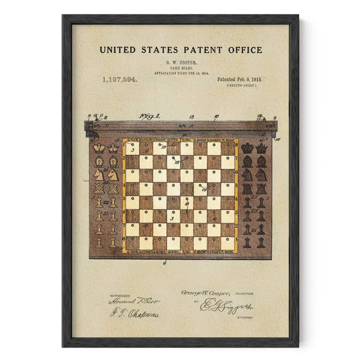 Scacchiera per la vendita all'ingrosso da parte di Timeless Patents