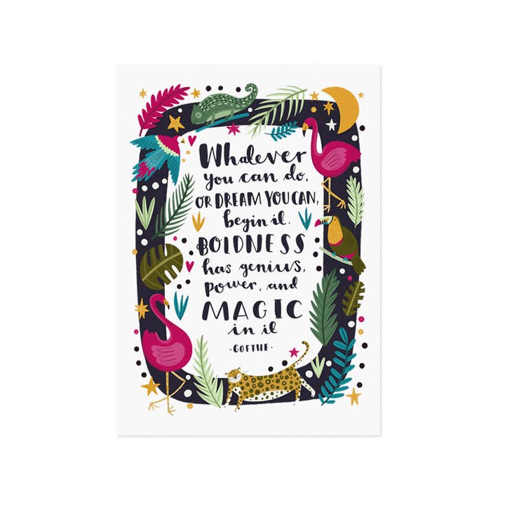 Konsttryck för barn med magiskt djungeltema för wholesale av Lauren Radley