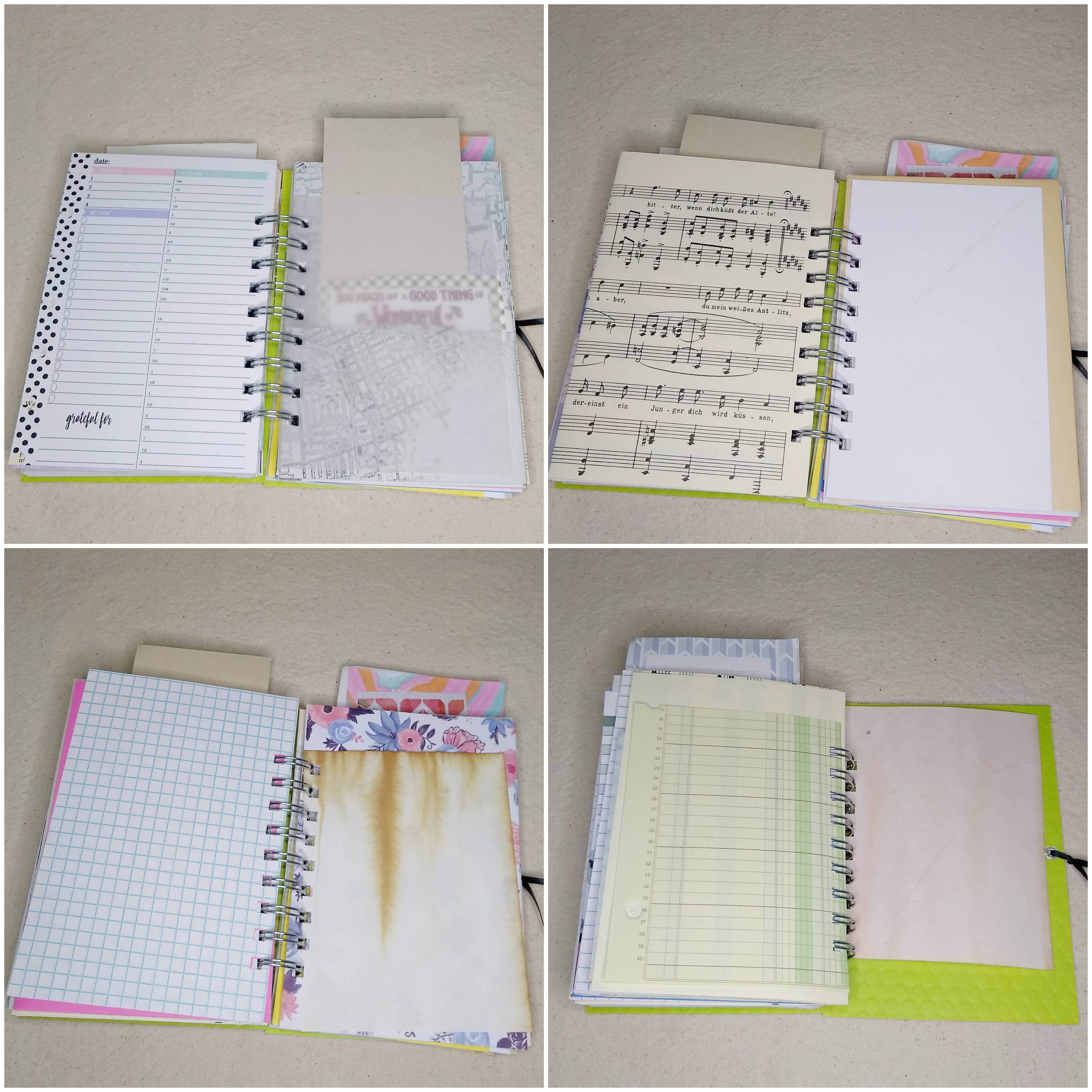 Tall Hill Upcycled - Venta al por mayor Cuadernos - Cuaderno infantil de doble bucle15