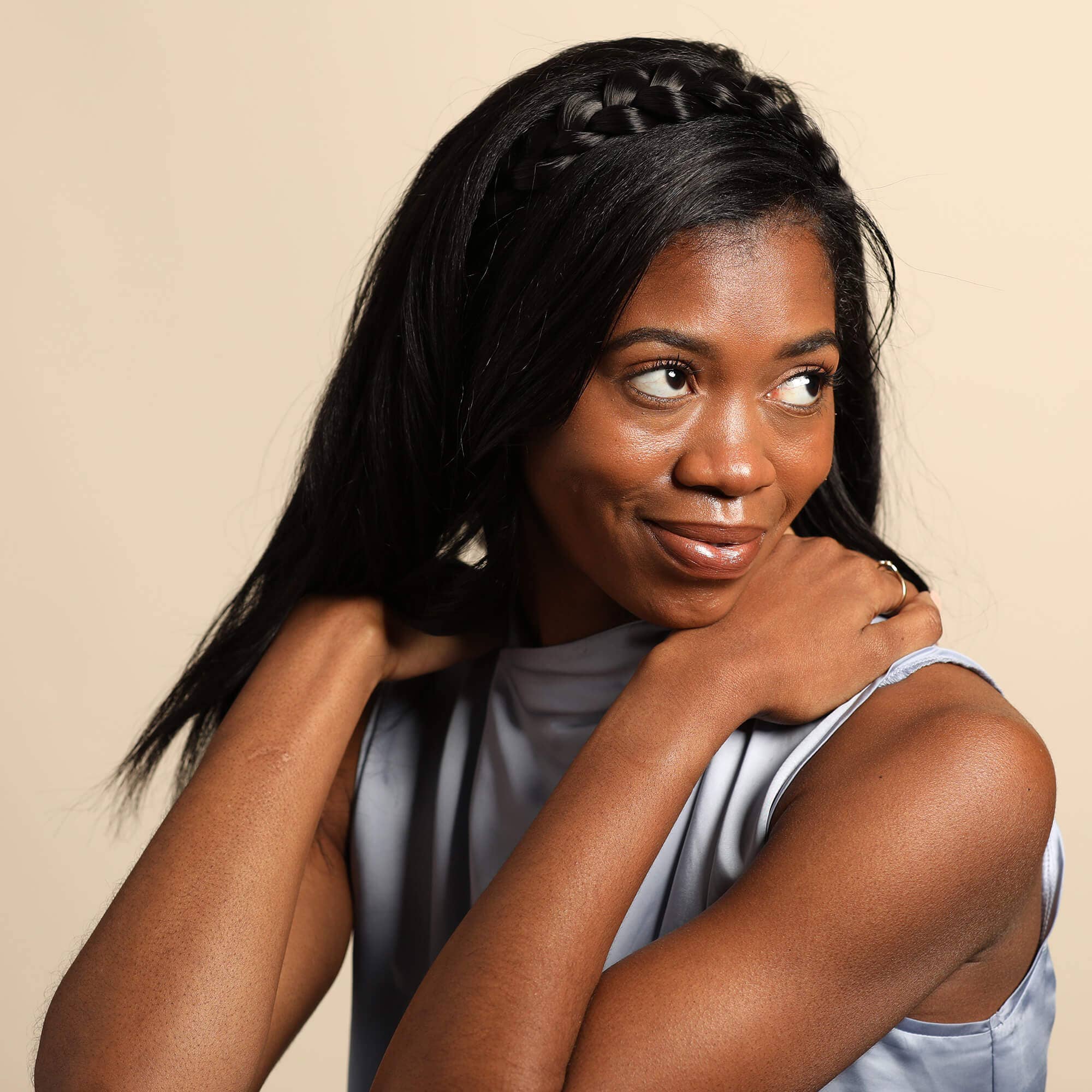 Madison Braids - Vendita all'ingrosso Fascia per capelli - Donna - Madison Treccia Lulu - Fascia per capelli a due fili, da donna28