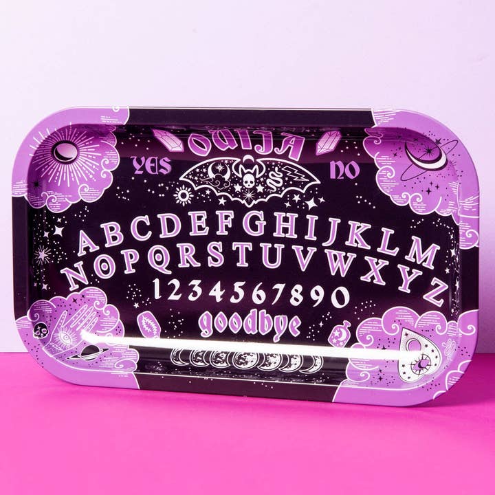 Canna Style - Wholesale Decorative Tray - OUIJA BOARD ROLLING TRAY
