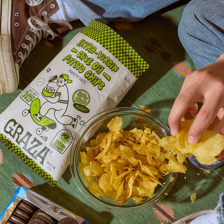 Graza - Wholesale Chips - Graza's Perfectly Salty Chips Fried in EVOO