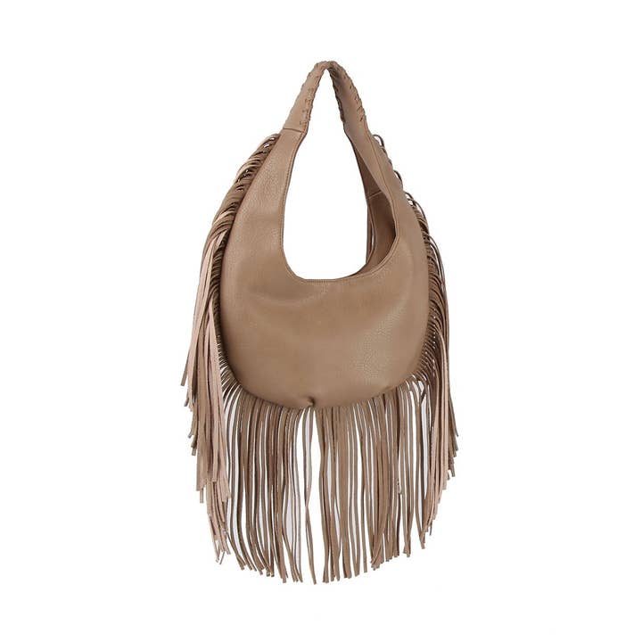 Calin Whip stitched and fringed hobo and other Purchase Wholesale fringed. Free Returns & Net 60 Terms on Faire trending on Faire.