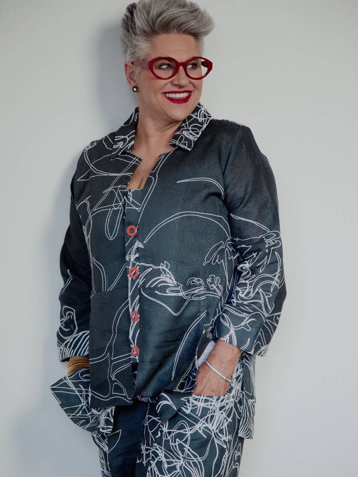 Licia jacket for wholesale by Hugo Flear