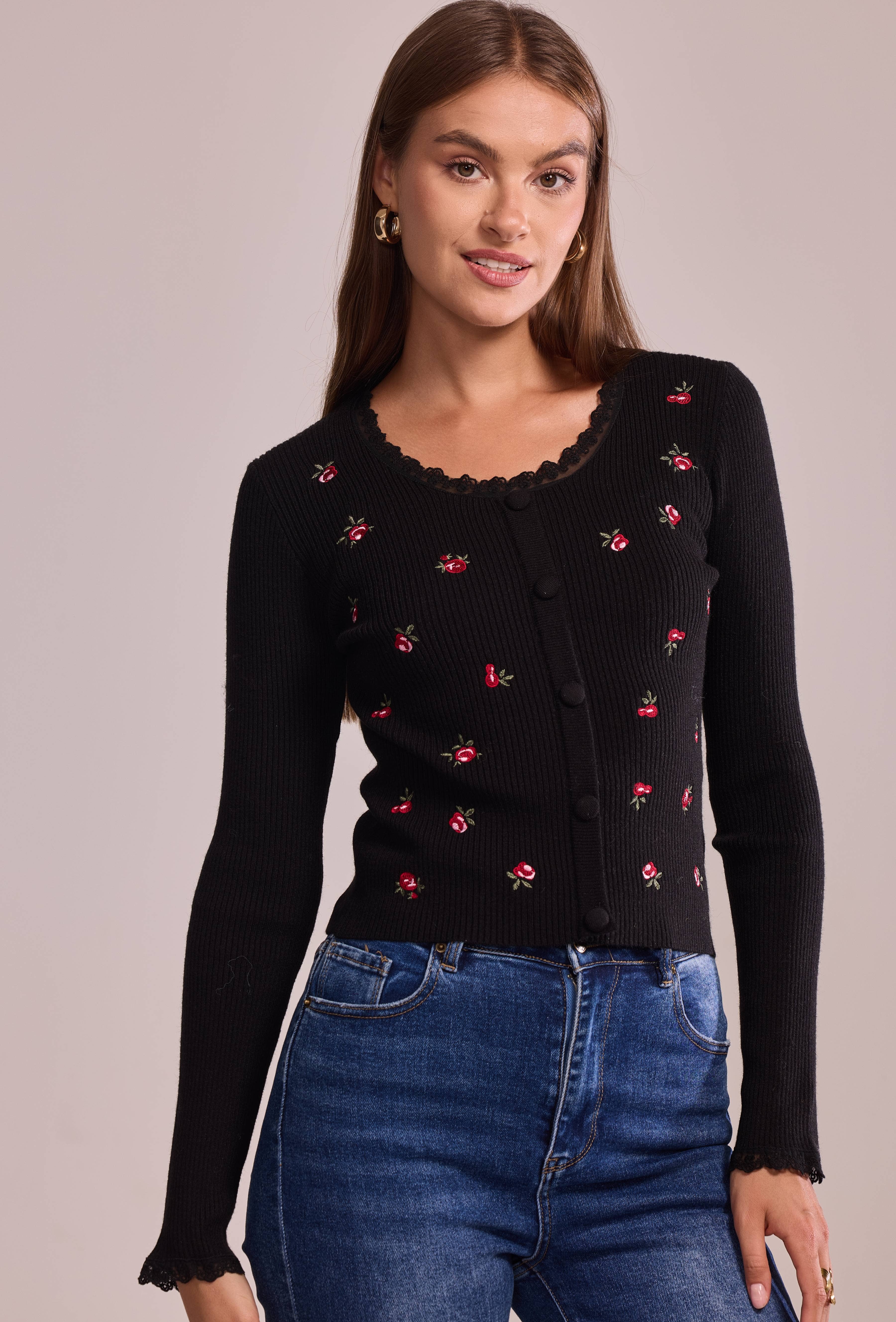 Cherry Paris - Wholesale Knit Sweater - Women's - Pull Ysée - IY2570229