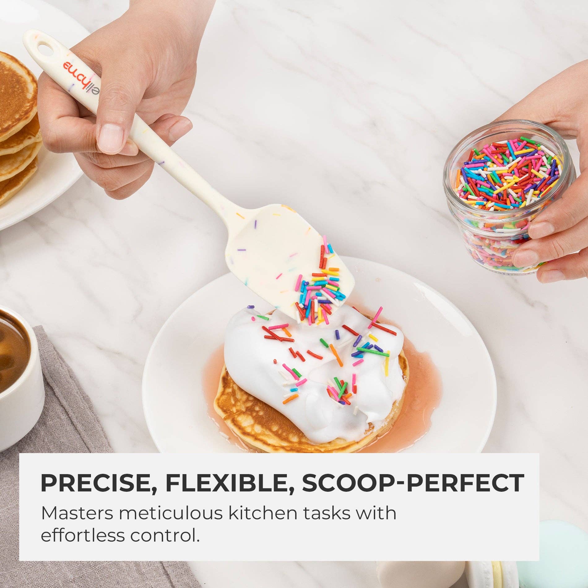 Elihome - Wholesale Spatula/Turner - Elihome Mini Spoonula  - 8.75" L x 1.8" W14