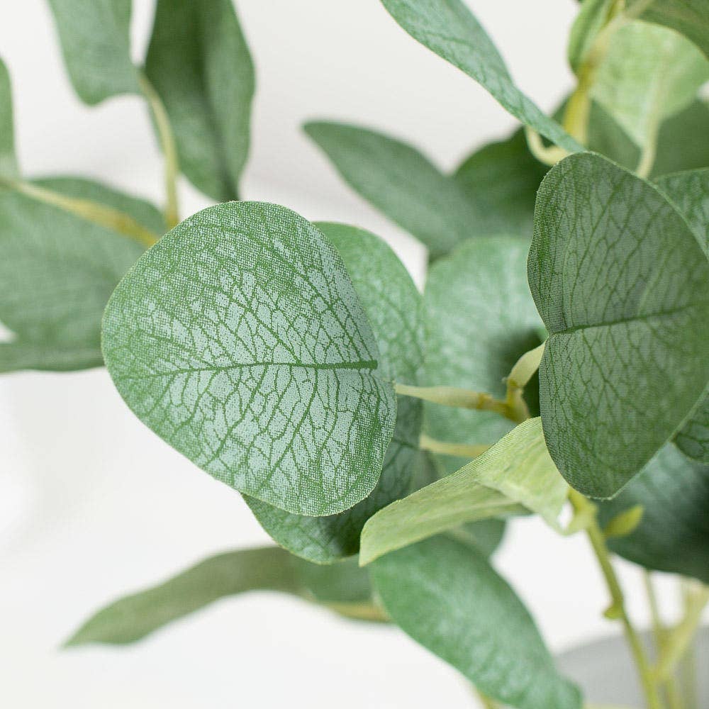 Factory Direct Craft – wholesale Konstgjord växt – 18" Konstgjord Silver Dollar Eukalyptus Grönska Lövbuske1