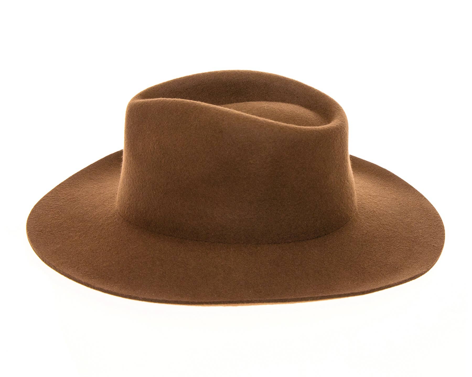 DNMC - Venta al por mayor Sombrero fedora - Mujer - Sombreros de Ranchero de Lana Australiana - Colores Medios - ¡Nuevos Tamaños!4