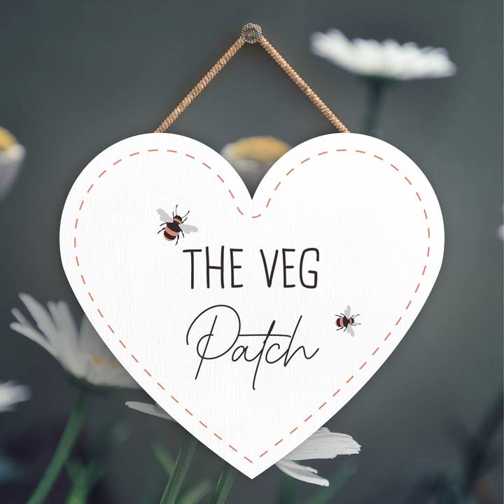 P3949 - Veg Patch Garden Theme Gift Idea Hanging Plaque and other Purchase wholesale veg express. Free returns & net 60 terms on Faire trending on Faire.