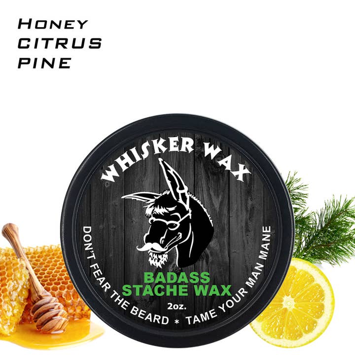 Badass Beard Care - Wholesale Beard Styling Product - Badass Mustache Wax