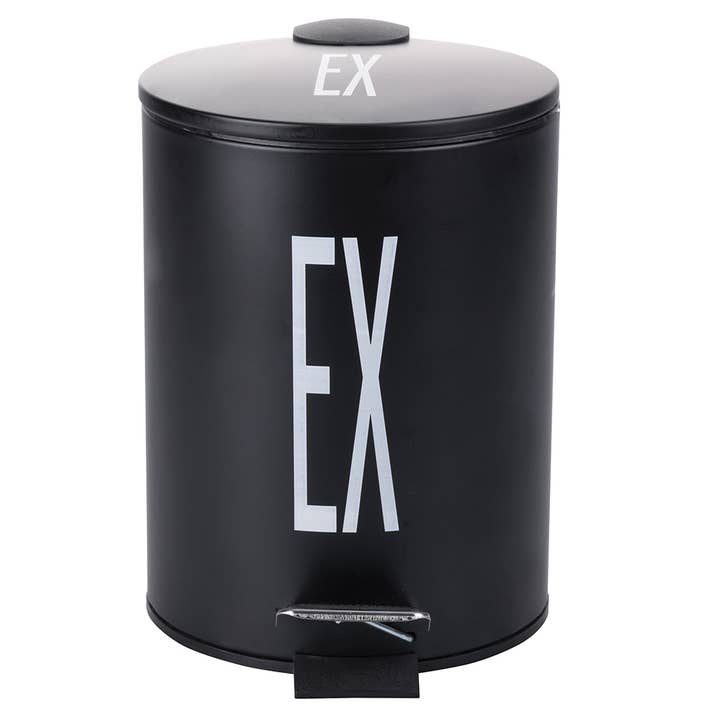 BIGISMORE TRASH CAN EX 3L BLACK for wholesale by VdE Tivoli 1996