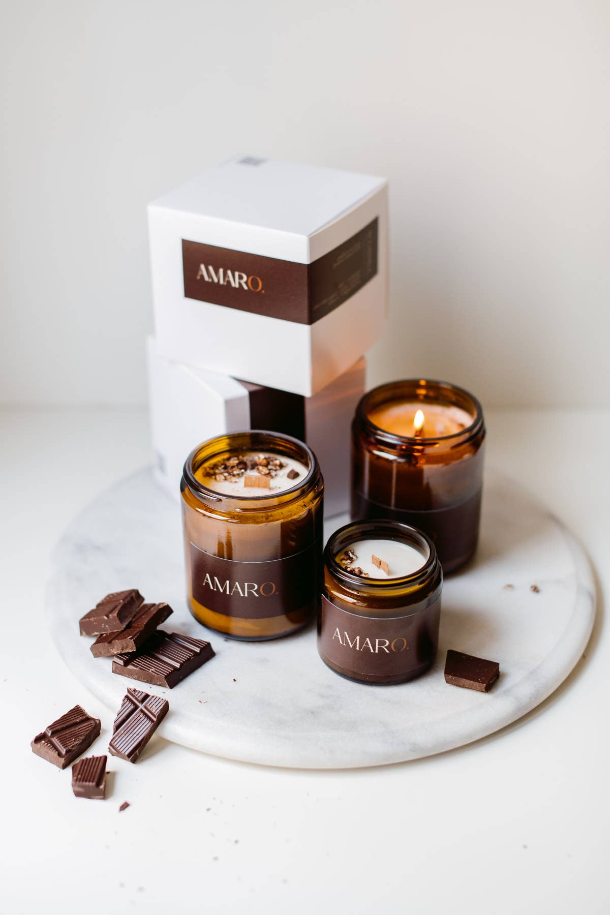 La Calathea - Wholesale Jar/Filled Candle - Candela Amaro3