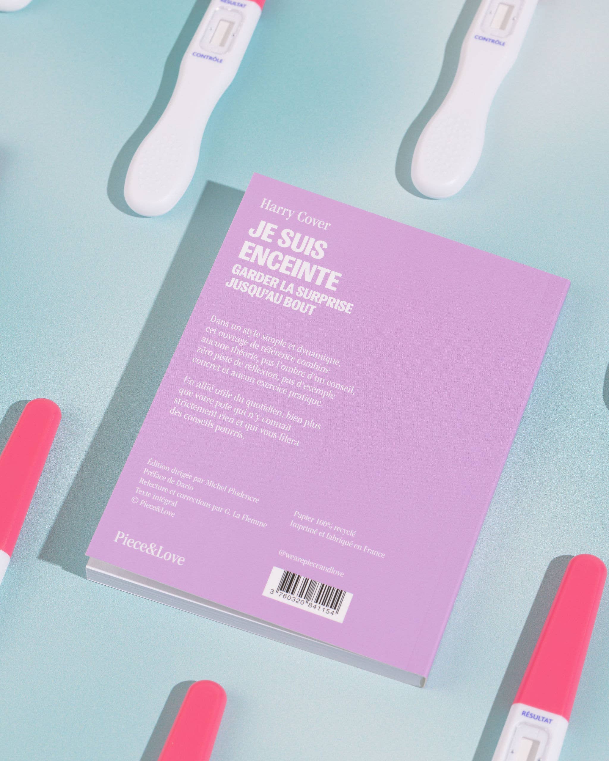 Piece & Love - Wholesale Journal/Diary - NOTEBOOK - Je suis enceinte : garder la surprise1