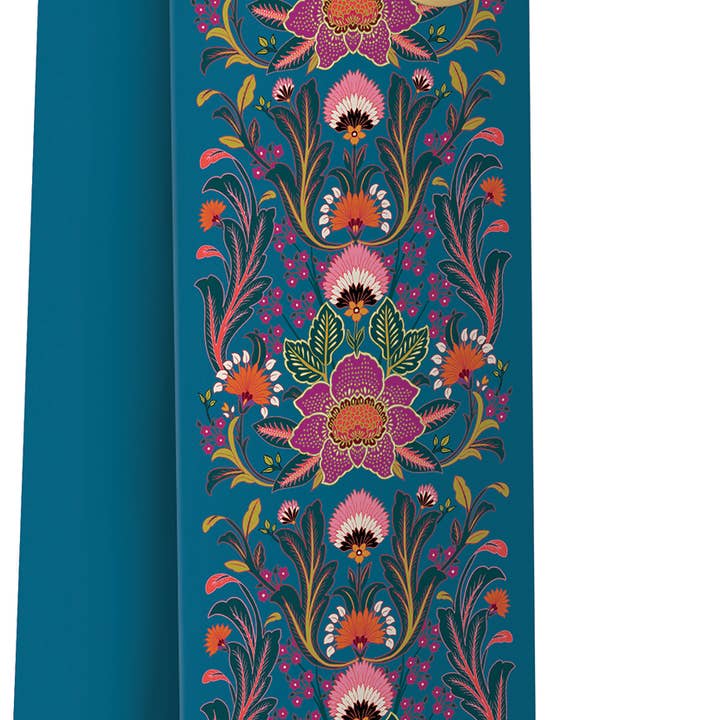 WINE BAG RENAISSANCE BLUE for wholesale by Punch Studio