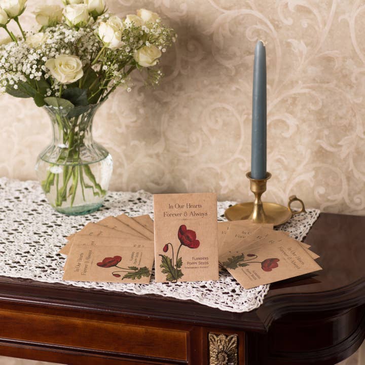 Bentley Seed Co. - Wholesale Plant Seeds - In Our Hearts Remembrance Memorial - Flanders Poppy8