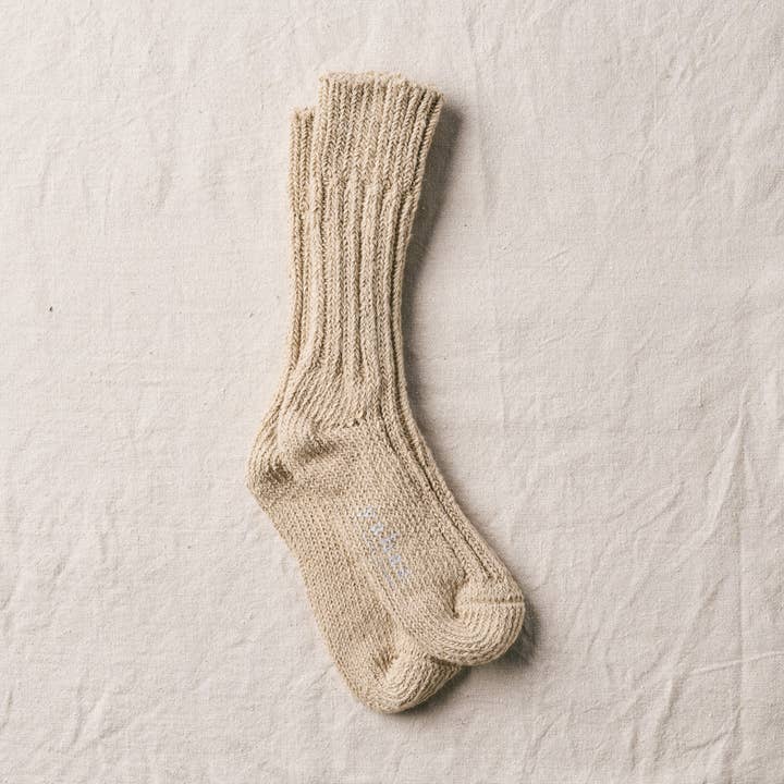 Organic Cotton Low Gauge Socks for wholesale by YAHAE