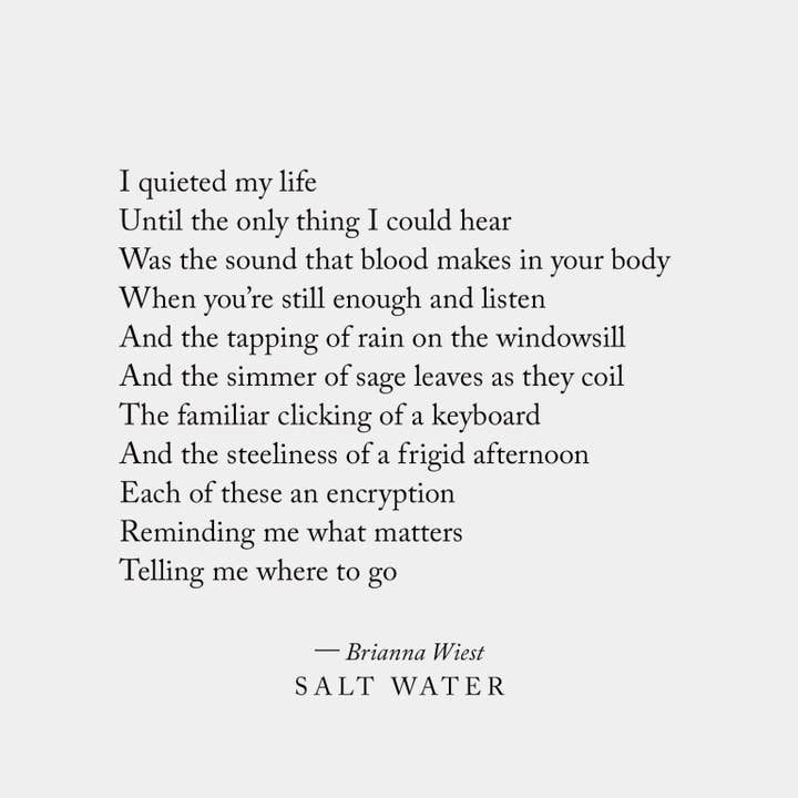 Thought Catalog - Wholesale Book - Adult - Salt Water - book