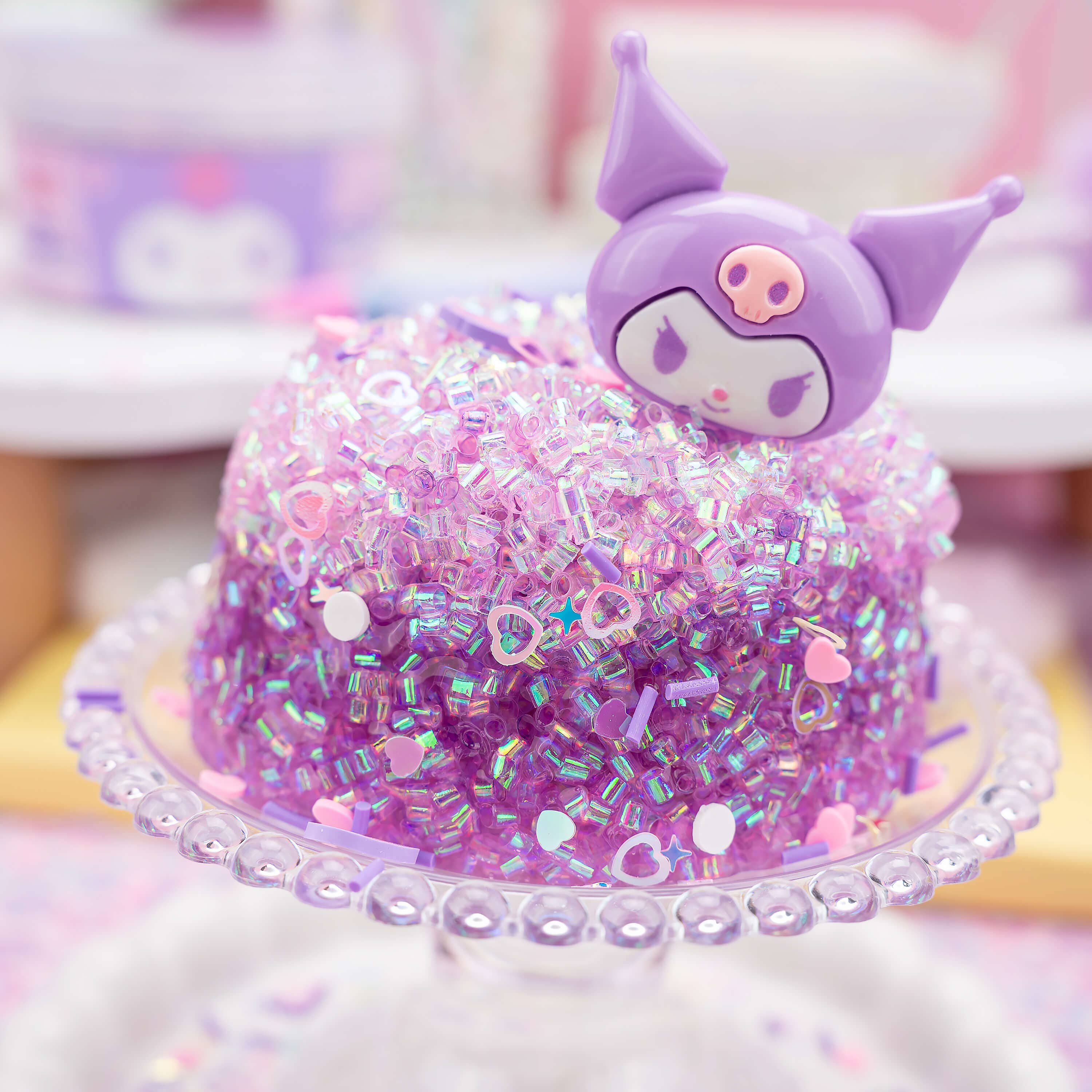 Kawaii Slime Company - Wholesale Putty/Slime - Kids - Kuromi™ Crunchy Slime (4pcs/case)6