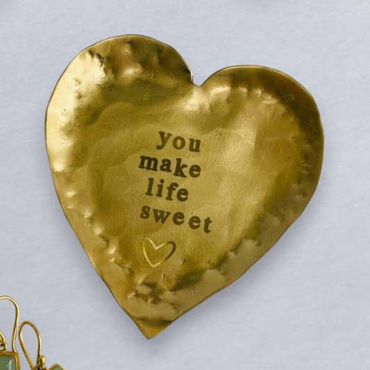 Minischaal Heart sweet life voor wholesale door NOÏ Hamburg