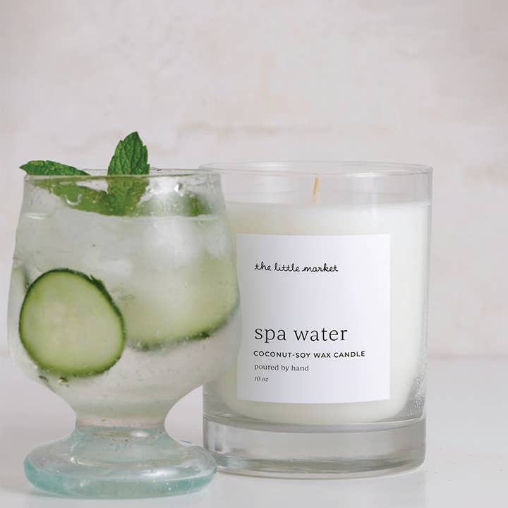 Candle - Spa Water for wholesale by The Little Market