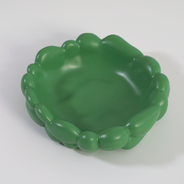 raawii – Engroshandel Pyntetallerken/skål – Nicholai Wiig-Hansen - Cloud midtstykke i sloe green3