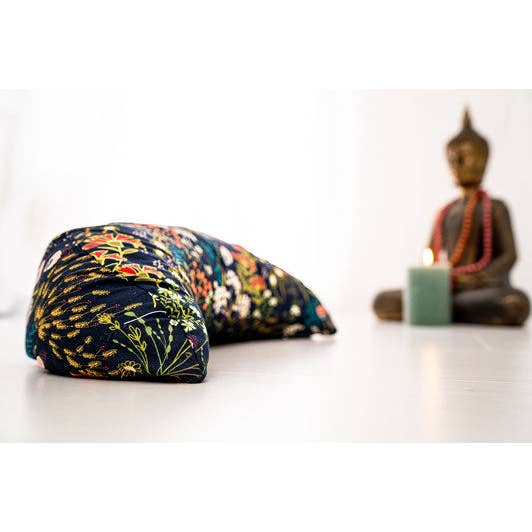 Goldwerk Schliersee - Wholesale Meditation Supplies - Wild Meadow Half Moon Cushion1