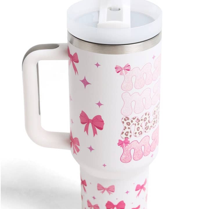 MiMi Wholesale - Vente Gourde/bouteille isotherme - TUM854 Mama et Rubans Gobelet 40 Oz2