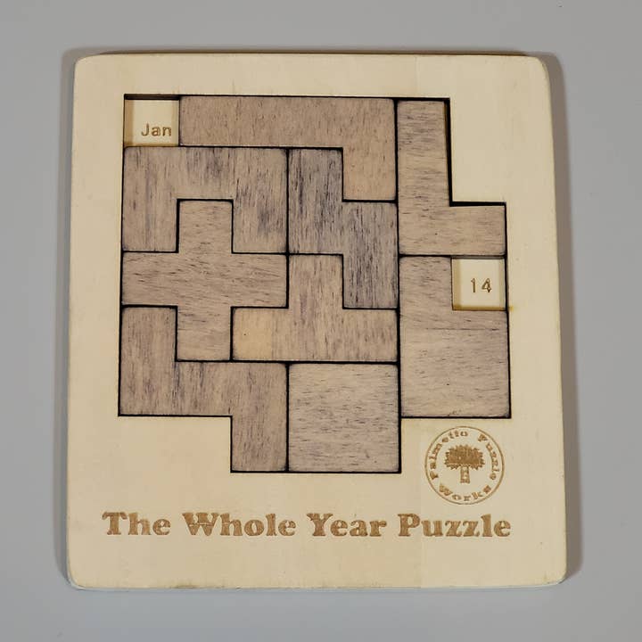 Palmetto Puzzle Works - Wholesale Puzzle - Adult - The Whole Year Puzzle