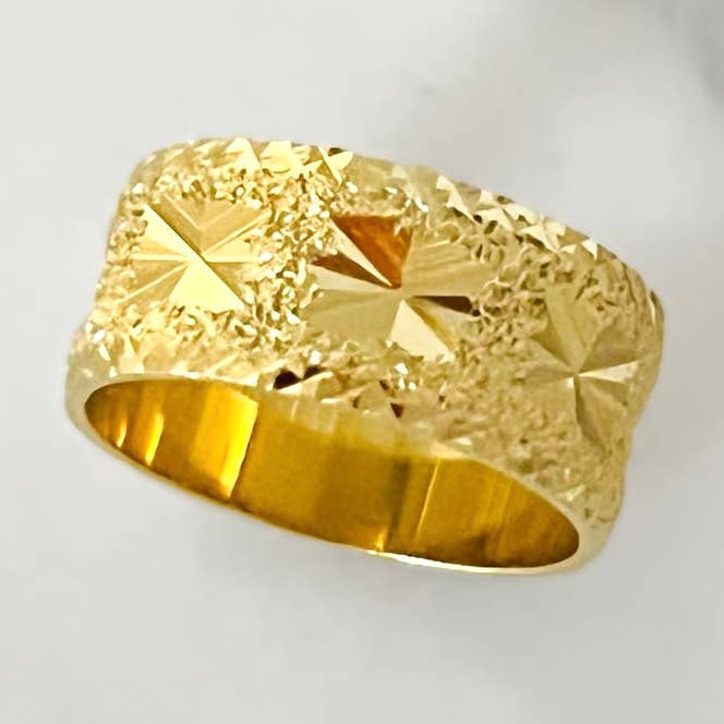 Gold Midi Ring for wholesale by Shalla Wista Studio