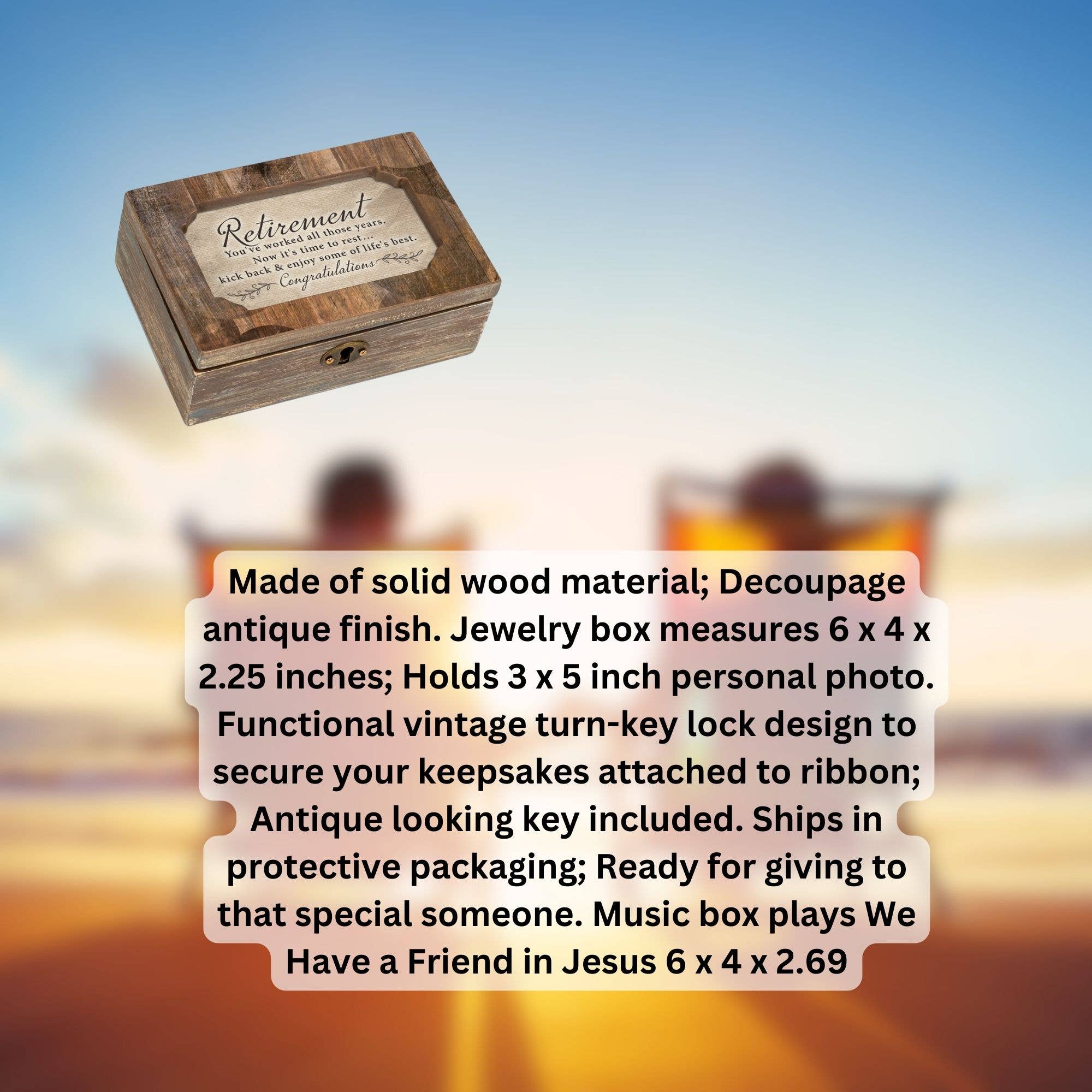 Cottage Garden - Wholesale Decorative Box - Retirement Congratulations1