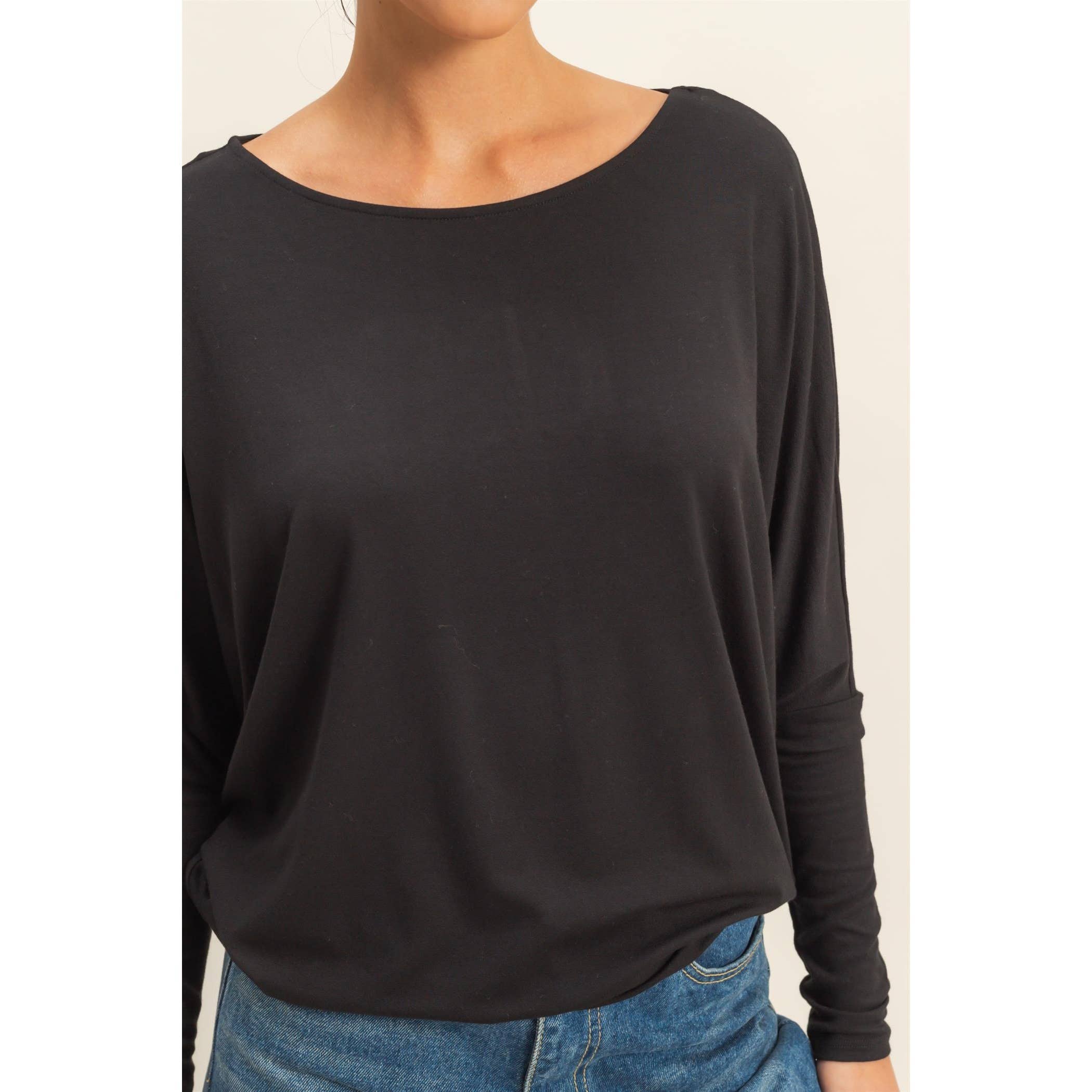 HYFVE – wholesale Stickad topp - Dam – Dolman Långärmad Topp8