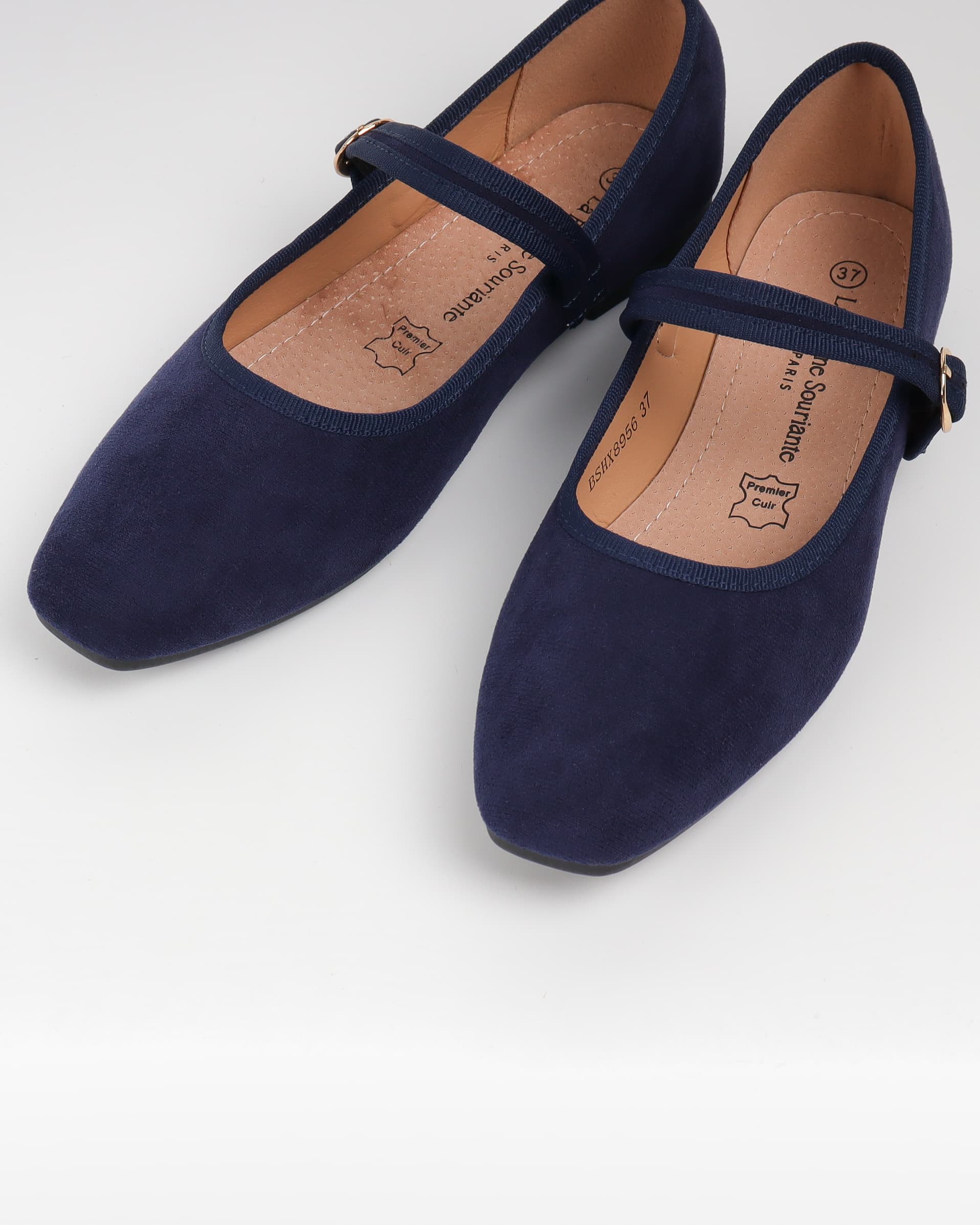La Bottine Souriante - Wholesale Flats - Women's - Mary Jane Ballet Flats in Suede – Fine Buckle32