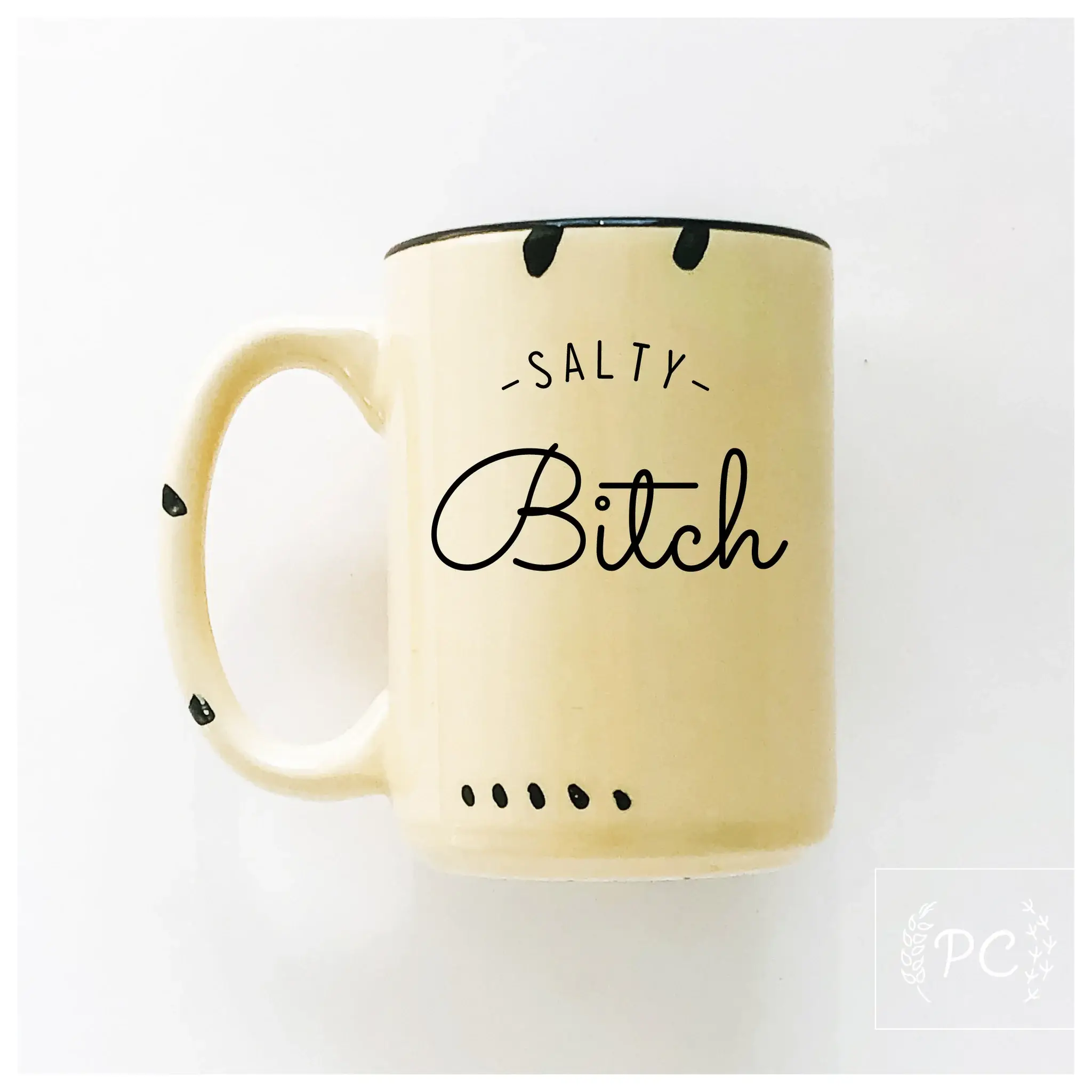 Prairie Chick Prints - Wholesale Coffee Mug - Salty Bitch | Ceramic Mug4