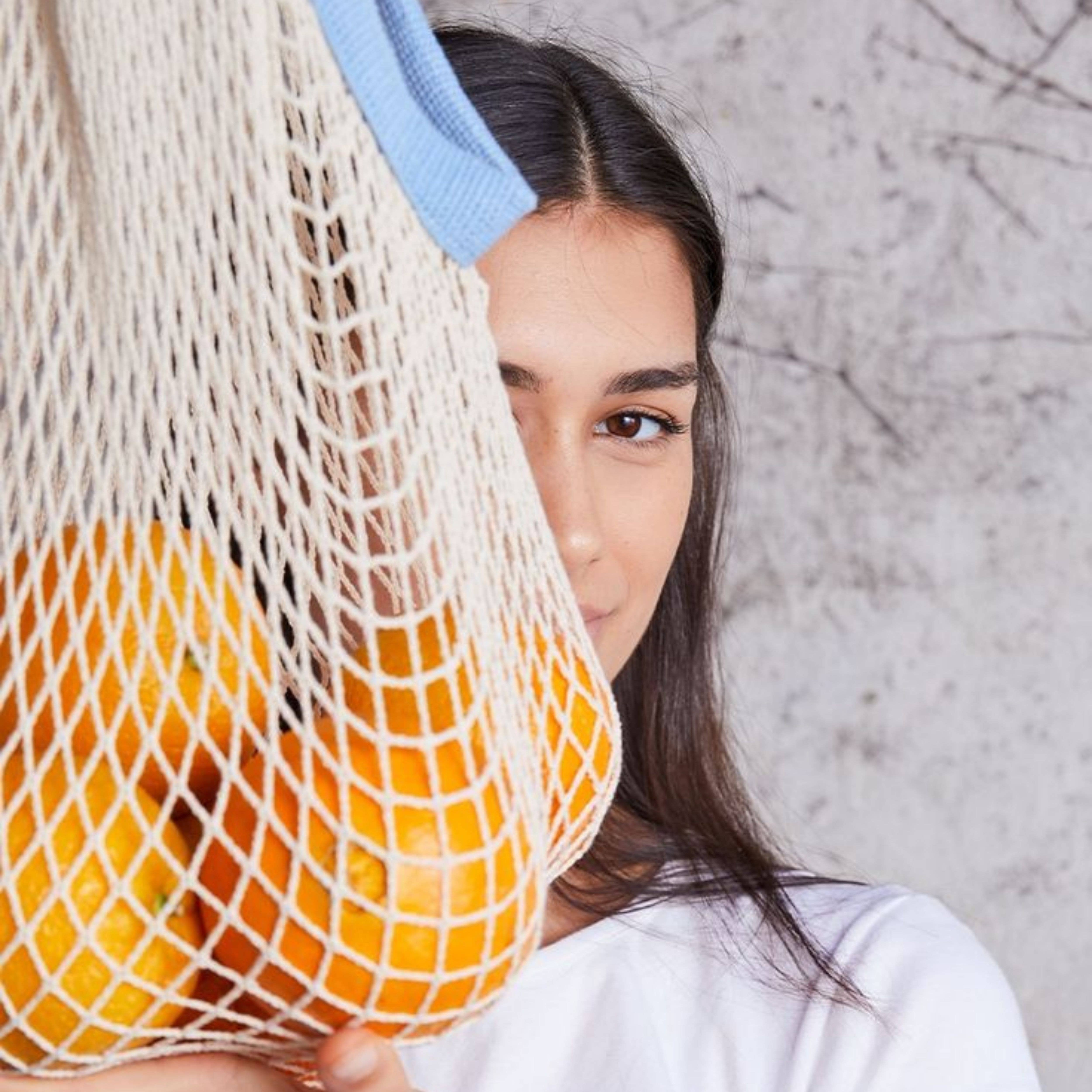 the french market bag two tone for wholesale on Faire4