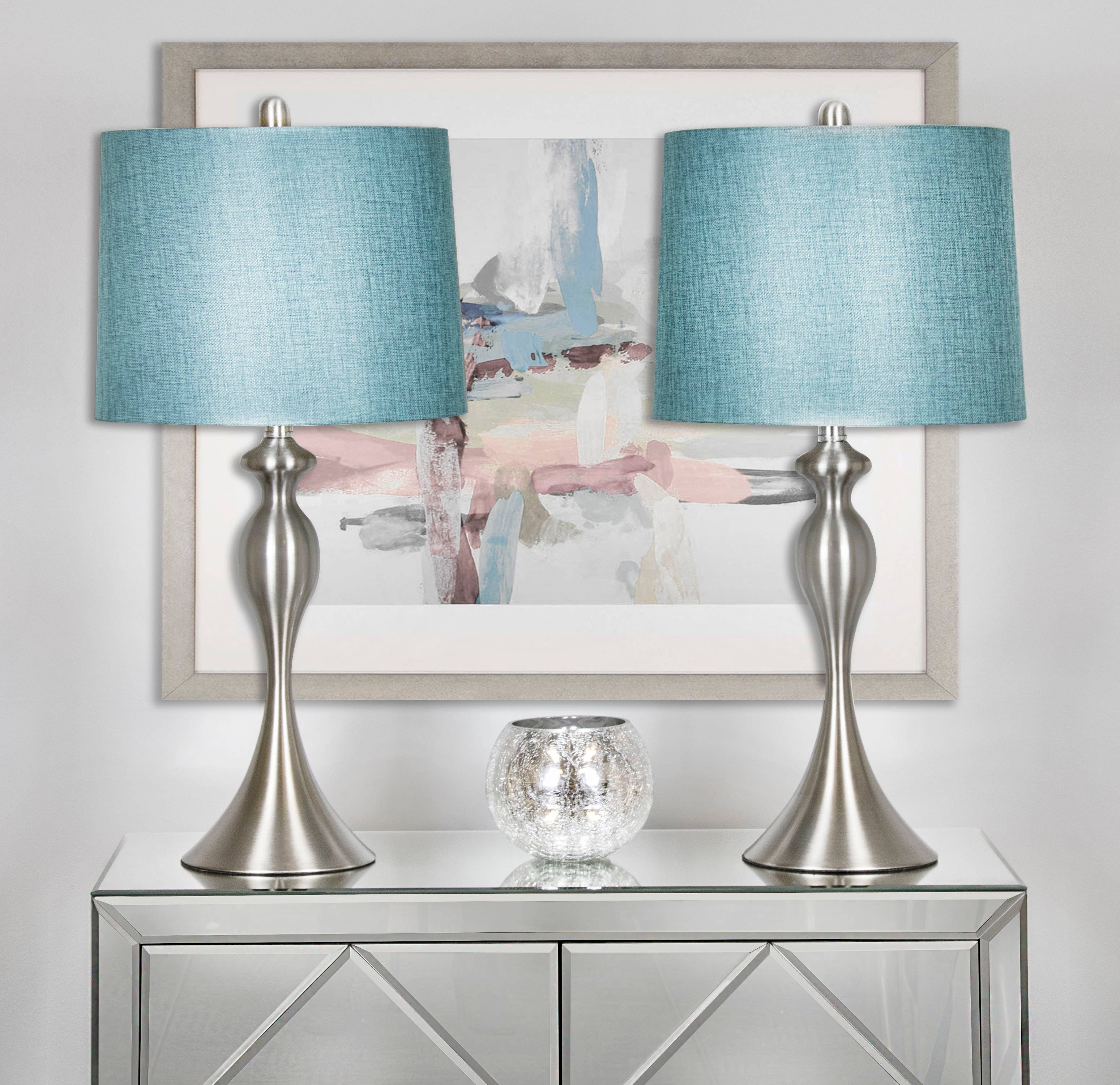 LumiSource and Grandview Gallery - Wholesale Accent/Desk Lamp - Ashland 27" Metal Table Lamps (Set of 2)16