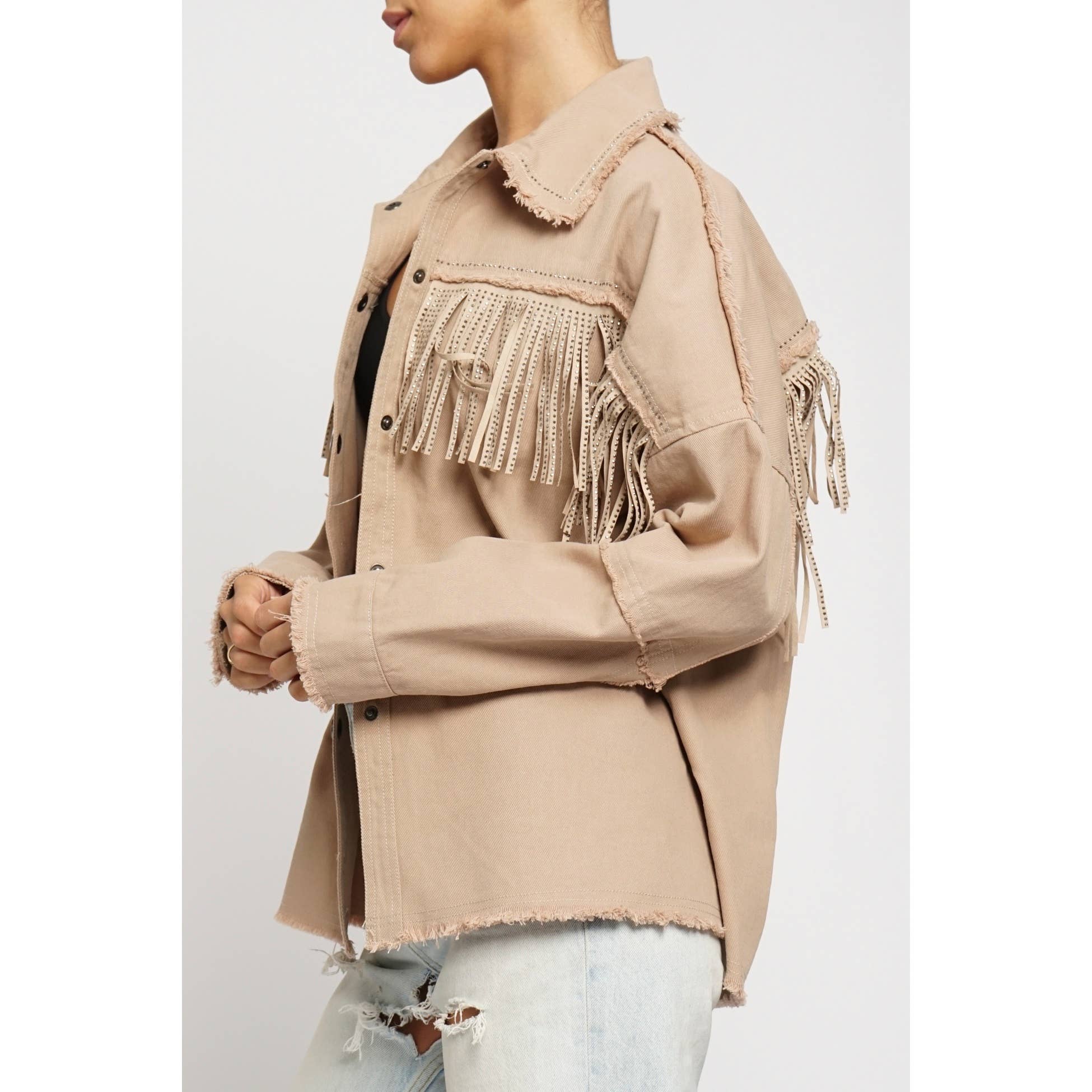 Sans Souci – Engroshandel Denimjakke - Dame – FRYNSET DENIM JAKKE13