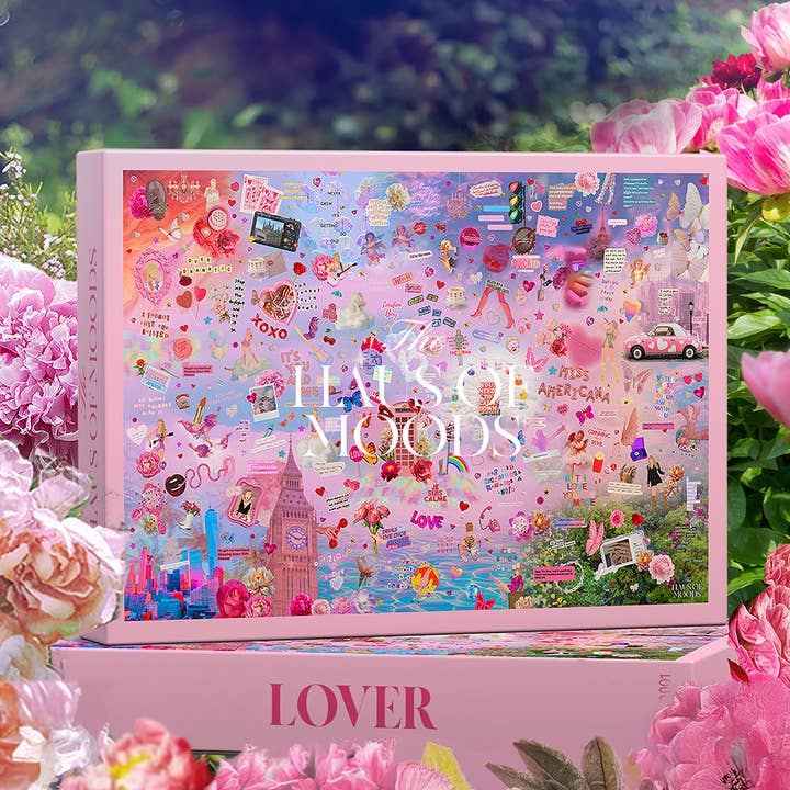 Taylor Swift Lover Era Songteksten & Paaseieren Legpuzzel © voor wholesale door Haus of Moods