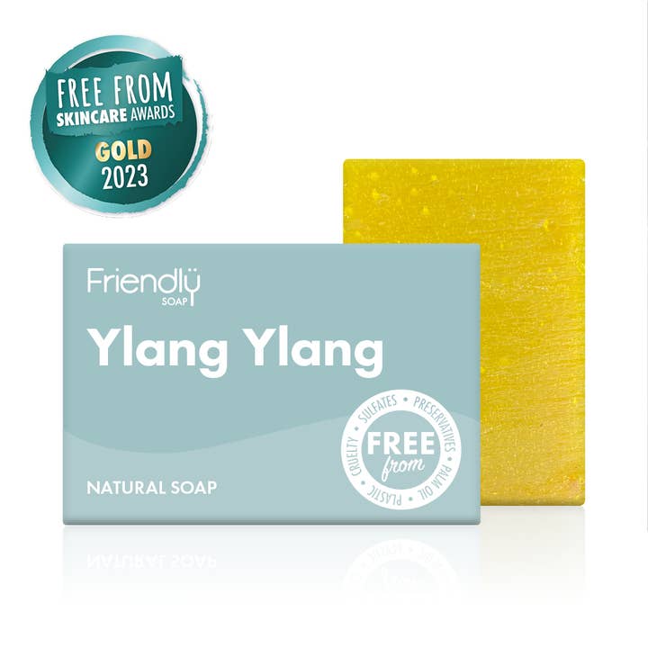Ylang Ylang Eco Friendly Soap Bar for wholesale by Friendly Soap