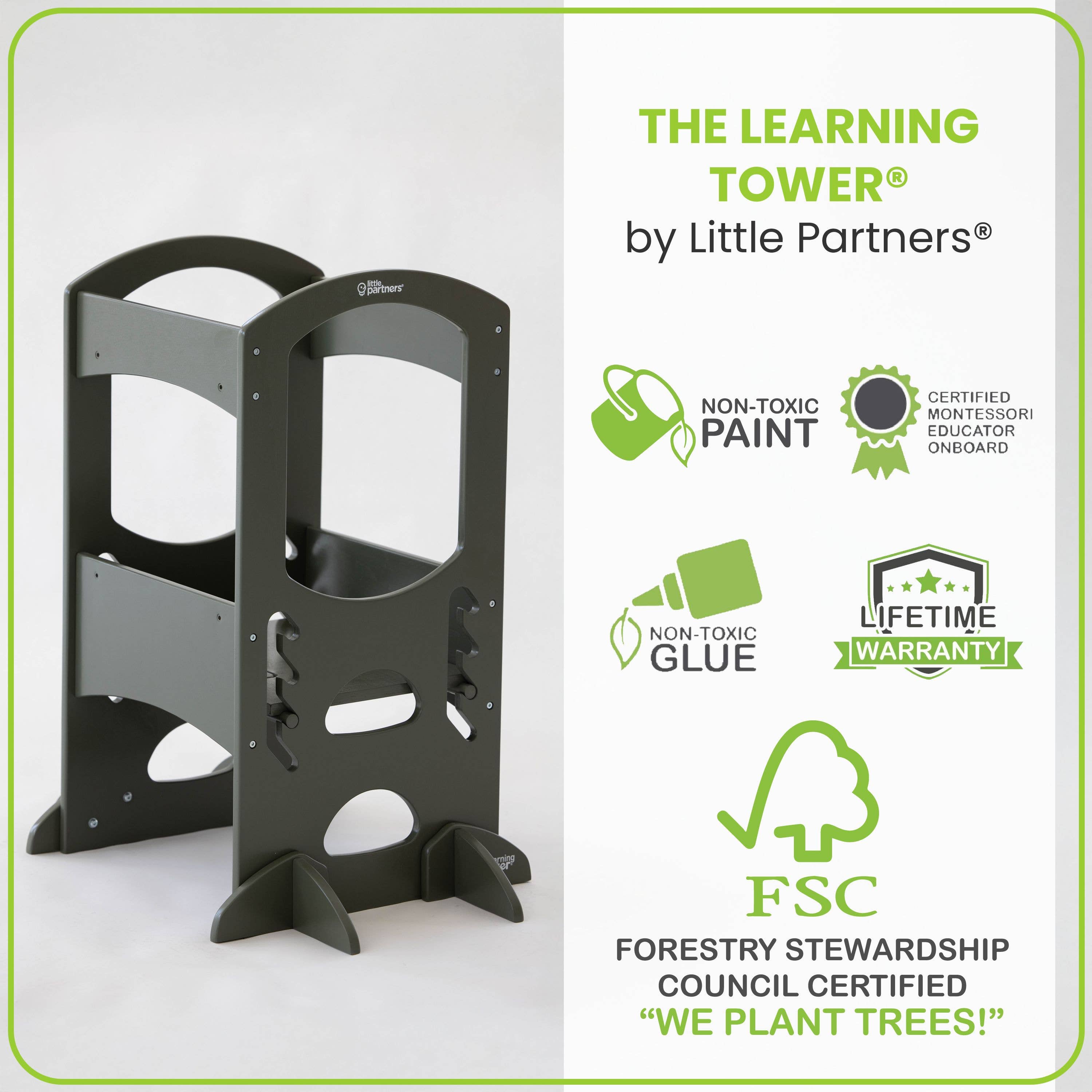 Little Partners - Vendita all'ingrosso Giocattolo in legno - Bambini - The Learning Tower® - Torre per Bambini Little Partners®44