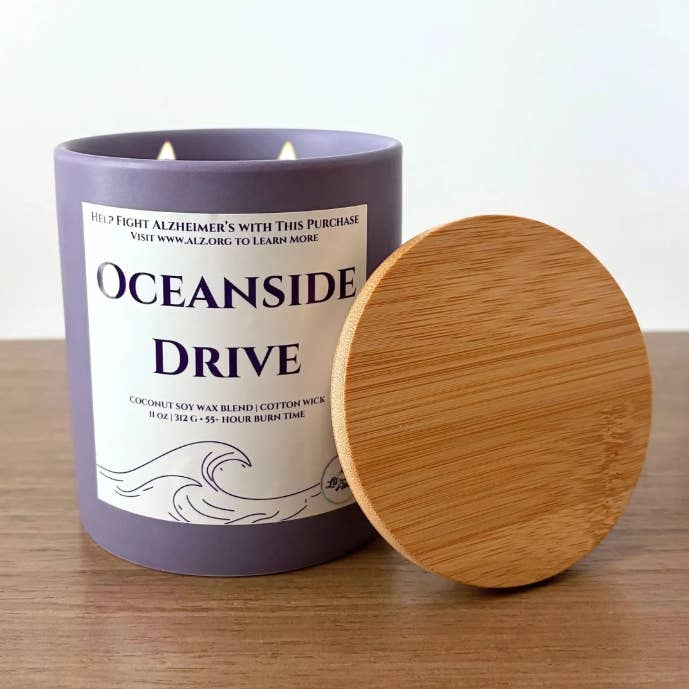 Lit From Above - Wholesale Jar/Filled Candle - Oceanside Drive • 11 oz