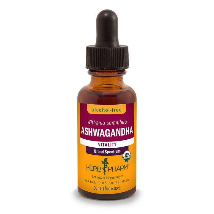 Herb Pharm Ashwagandha, Alcoholvrij 30ml Biologisch voor wholesale door Brand Organic