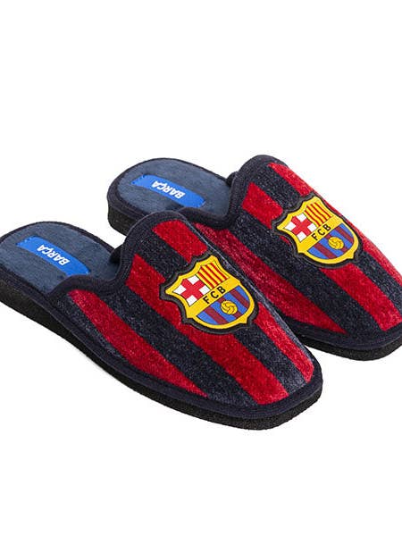 Chaussures bicolores Chinilla FC Barcelona pour la vente par Marpen Slippers