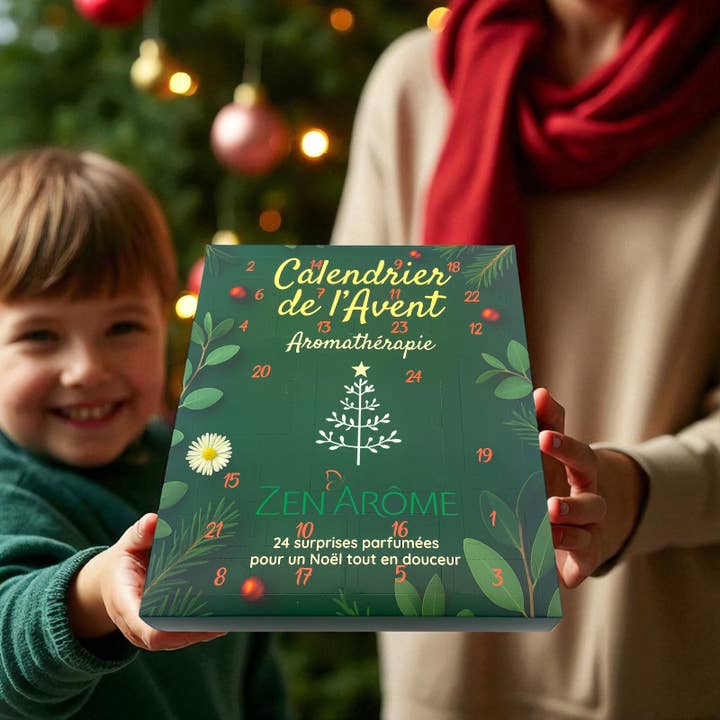 Zen'Arôme - Wholesale Advent calendar - Aromatherapy Advent Calendar – 24 Days of Well-Being6