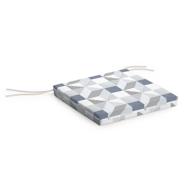 Gewatteerd zitkussen 0318-124 40X40X5 Cm voor wholesale door SG HOGAR