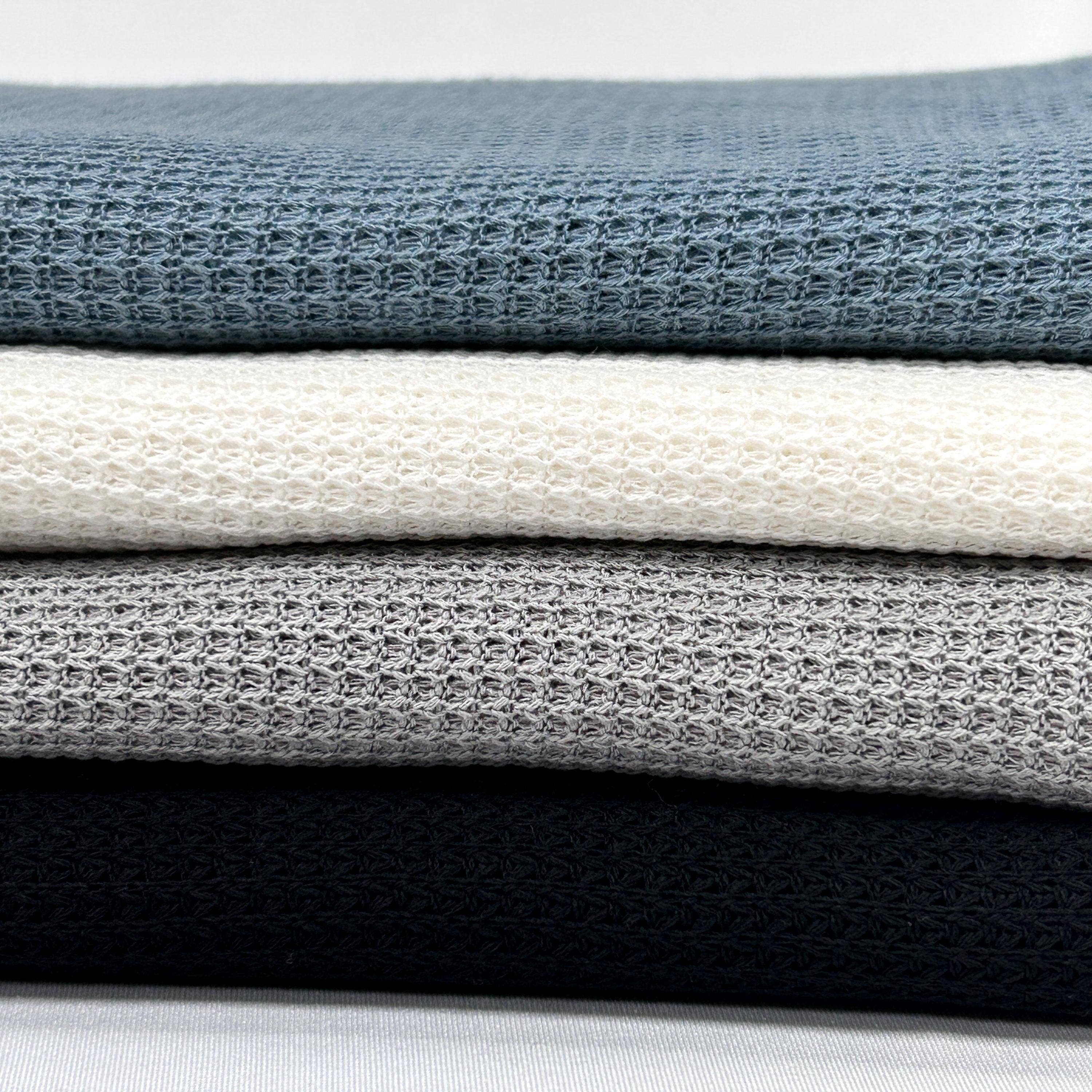 JNSfabric - Wholesale Fabric - Waffle NET KNIT Fbric. hacci fall. Waffle | waffle knit fabric | sweater fabric | polyester | knit fabric | fabric by the yard1