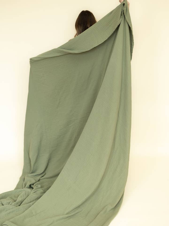 Organic Cotton Coverlet - Willow for wholesale by eelo